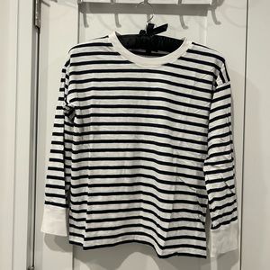 J.Crew striped long sleeve t-shirt